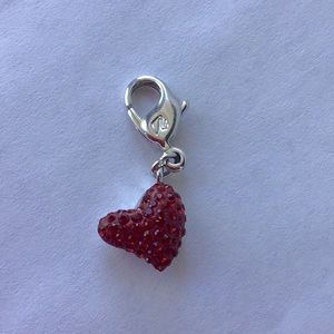 Swarovski Crystal Heart Charm